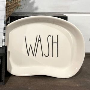 Rae Dunn WASH soap dish